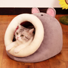 Cartoon Mouse Shaped Cat Nest